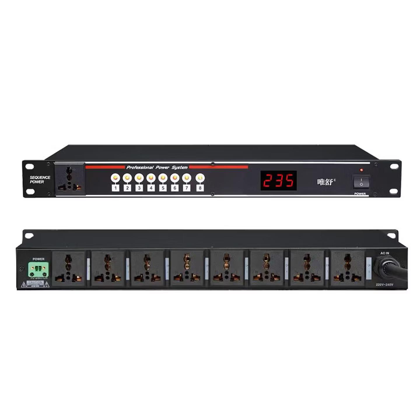 WD-8  8路电源时序器
