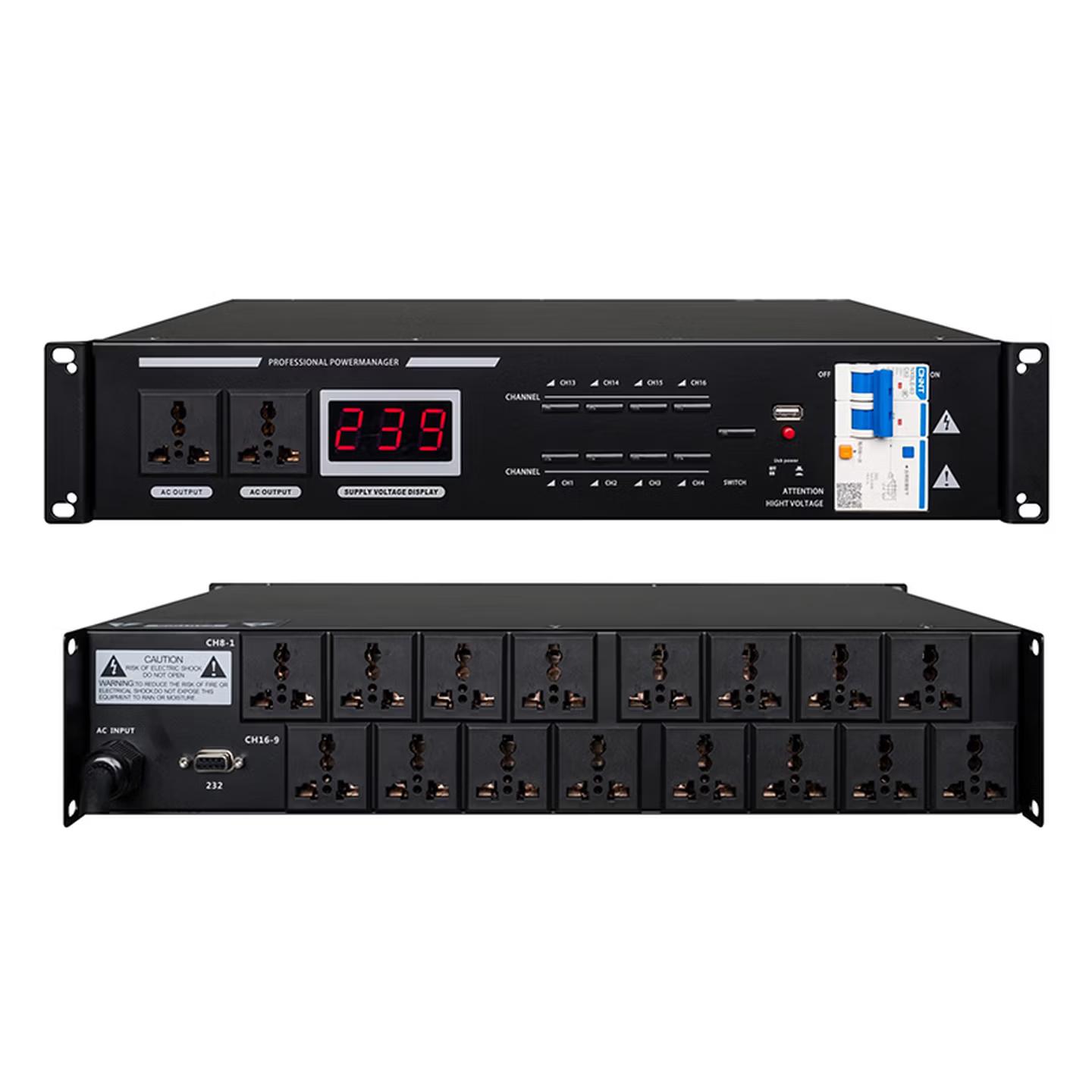WS-DV1608  16+2路电源时序器